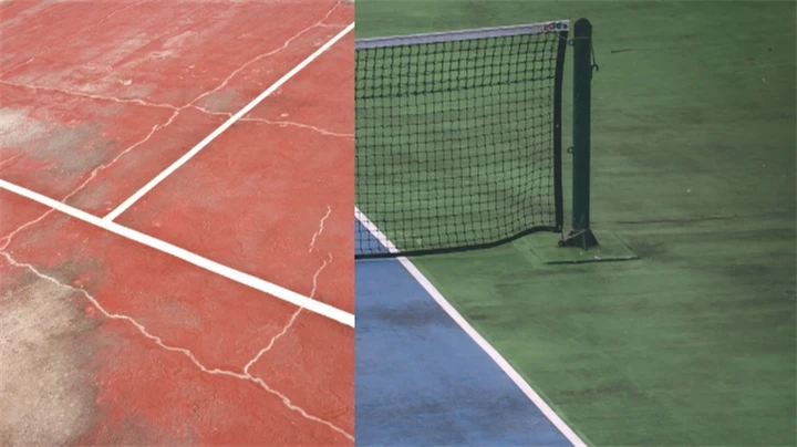 تعمیر و بازسازی زمین تنیس، احیای کامل زمین‌های فرسوده با اجرای تخصصی