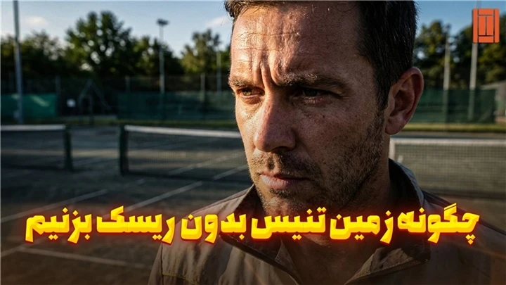 چگونه ریسک اجرای پروژه‌های ساخت زمین تنیس را کاهش دهیم؟ | تنیس کورت میکر