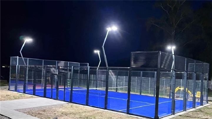 نورپردازی زمین پدل