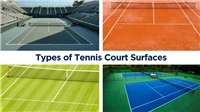 کف‌پوش و انواع سطح زمین تنیس، مقایسه هاردکورت، چمن مصنوعی و Clay